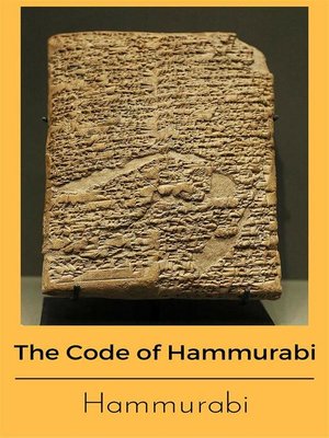 Hammurabi 183 Overdrive Rakuten Overdrive Ebooks